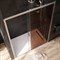 AM.PM W90G-150-1-195MBr Gem Solo Дверь душевая 150х195, стекло бронзовое, профиль матовый хром W90G-150-1-195MBr