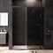 AM.PM W90G-150-1-195BG Gem Solo Дверь душевая 150х195, стекло тонированное, профиль черный матовый W90G-150-1-195BG