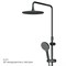 AM.PM F0780222 Like, душ.система: верхн.душ 220мм, ручной душ 120 мм, 3 функции, душ.штанга 1030-1460 мм, F0780222