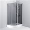 AM.PM W83G-302U120CG64 Like Solo Slide 120 Душ. ограждение Like 120x80, стекло тонированное, проф матовый.серы W83G-302U120CG64