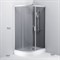 AM.PM W83G-302U120CG64 Like Solo Slide 120 Душ. ограждение Like 120x80, стекло тонированное, проф матовый.серы W83G-302U120CG64
