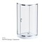 AM.PM W83G-315-090CT Like Solo Slide Душевое ограждение 90x90, стекло прозрачное, профиль хром W83G-315-090CT