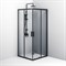 AM.PM W93G-403-090BT Душевое ограждение Gem S Square Slide 90x90 стекло прозрачное, профиль черный матовый W93G-403-090BT
