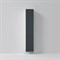 AM.PM M90CHR0306GM GEM, шкаф-колонна, подвесной, правый, 30 см, двери, push-to-open, графит матовый M90CHR0306GM