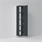AM.PM M90CHR0306GM GEM, шкаф-колонна, подвесной, правый, 30 см, двери, push-to-open, графит матовый M90CHR0306GM
