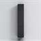 AM.PM M90CHR0306BM GEM, шкаф-колонна, подвесной, правый, 30 см, двери, push-to-open, цвет: черный матовый M90CHR0306BM