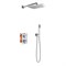 VINCEA Душевой комплект VSFW-102TCH термостатический встраиваемый, двухрежимный, хром VSFW-102TCH