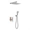 VINCEA Душевой комплект Next VSFW-1N1CH, встраиваемый, 2 режима, ограничитель давления Hi Box, хром VSFW-1N1CH