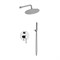 VINCEA Душевой комплект Desire VSFW-1D1CH, встраиваемый, 2 режима, хром VSFW-1D1CH