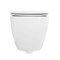 CEZARES Stylus Чаша подвесного безободкового унитаза, белый CZR-6601-TH-TOR
