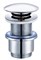 CEZARES Czr Донный клапан с системой "Клик-клак" без перелива, цвет хром CZR-SC-01