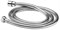 CEZARES Czr Гибкий шланг в металлической оплетке 150 см, цвет хром CZR-U-FMDC-150-01
