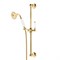 CEZARES Czr Душевая штанга для ручного душа, ручка белая, цвет золото CZR-U-S-03/24-Bi