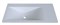 MADERA Pulsus Раковина накладная  прямоугольная, искусственный мрамор, ширина 100 см - фото 231485