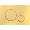 ALCA PLAST Кнопка управления для скрытых систем инсталляции, золото - фото 231947