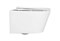 AQUATEK Оберон Унитаз подвесной безободковый с сиденьем Soft Close, цвет белый AQ1363W-00