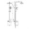 TIMO Selene Душевая система 3-х режимная (SX-1013/00), цвет хром SX-1013/00
