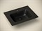 CERAMICA NOVA Element Умывальник накладной прямоугольный (цвет черный Матовый) Element 610*465*180мм, цвет черный матовый CN7001MB