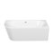 SANCOS Veneto R Ванна акриловая отдельностоящая, размер 170х80 см, цвет белый FB12