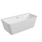 SANCOS Square Ванна акриловая отдельностоящая, размер 170х75 см, цвет белый - фото 237537