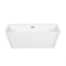 SANCOS Square Ванна акриловая отдельностоящая, размер 170х75 см, цвет белый FB14