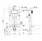 CERAMICA NOVA Envision/ Flat Система инсталляции для унитазов с кнопкой смыва Flat цвет хром матовый, креплениями CN1002M - фото 237605 CERAMICA NOVA Envision/ Flat Система инсталляции для унитазов с кнопкой смыва Flat цвет хром матовый, креплениями CN1002M - фото 237605