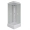 NIAGARA Promo Душевая кабина квадратная, размер 90х90 см, профиль - белый / стекло - матовое, двери раздвижные P90/26Q/MT