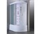 TIMO Eco Душевая кабина прямоугольная-асимметричная, размер 120х80 см, профиль - белый / стекло - рифленное, двери раздвижные TE-0720R