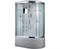 TIMO Lux Душевая кабина прямоугольная-асимметричная, размер 120х85 см, профиль - хром / стекло - прозрачное, двери раздвижные T-7720L