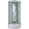 TIMO Comfort Душевая кабина четверть круга, размер 80х80 см, профиль - хром / стекло - прозрачное, двери раздвижные T-8880C