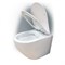 COMFORTY Унитаз подвесной 103, безободковый, сиденье дюропласт softclose тонкое, быстросъёмное, цвет белый COMFORTY 00-00003086