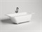 SALINI Orlanda Встраиваемая ванна с прямоугольной чашей, регулируемые ножки, донный клапан "Up&Down" белый, сифон, интегрированный слив-перелив размер 170х80 см, белый - фото 241831