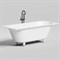 SALINI Ornella Встраиваемая ванна с прямоугольной чашей, регулируемые ножки, донный клапан "Up&Down" белый, сифон, интегрированный слив-перелив размер 180х80 см, белый - фото 242131