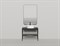 SALINI Grazia Консоль со столешницей размер 90х74 см, черный - фото 242319