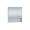 SANTA Сити Зеркальный шкаф универсальный НП, ширина 60 см - фото 242389