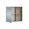 SANTA Прима Зеркальный шкаф дуб светлый НП, ширина 50 см SANTA 700345