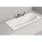 SALINI Ornella Встраиваемая ванна с прямоугольной чашей, регулируемые ножки, донный клапан "Up&Down" белый, сифон, интегрированный слив-перелив размер 180х80 см, белый матовый 103511M