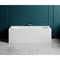 SALINI Fabia Ванна пристенная размер 180х80 см, белый матовый - фото 242732