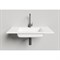 SALINI Onda Раковина столешница ширина 80 см, белый матовый 1402201M