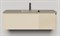 SALINI Domino Тумба со столешницей ширина 120 см, шпон - фото 242904