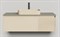 SALINI Domino Тумба со столешницей ширина 120 см, шпон - фото 242920