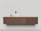 SALINI Domino Тумба со столешницей ширина 180 см, шпон - фото 243105