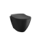 CREAVIT Унитаз подвесной черный матовый - фото 243804