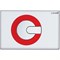 CREAVIT Кнопка для инсталляции POWER бело-красная GP5001.01