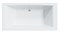 1MARKA Aelita Ванна прямоугольная пристенная размер 200х100 см, цвет белый 01аэ2010
