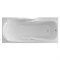 1MARKA Calypso Ванна прямоугольная пристенная размер 170х75 см, цвет белый 01каи1775