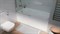 1MARKA Kleo Ванна прямоугольная пристенная размер 160х75 см, цвет белый - фото 244284