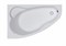 1MARKA Lil Ванна асимметричная пристенная размер 140х90 см, цвет белый 01лил1490л