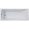 1MARKA Modern Ванна прямоугольная пристенная размер 190х80 см, цвет белый - фото 244721