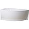 1MARKA Piccolo Ванна асимметричная пристенная размер 150х75 см, цвет белый 01пк1770л